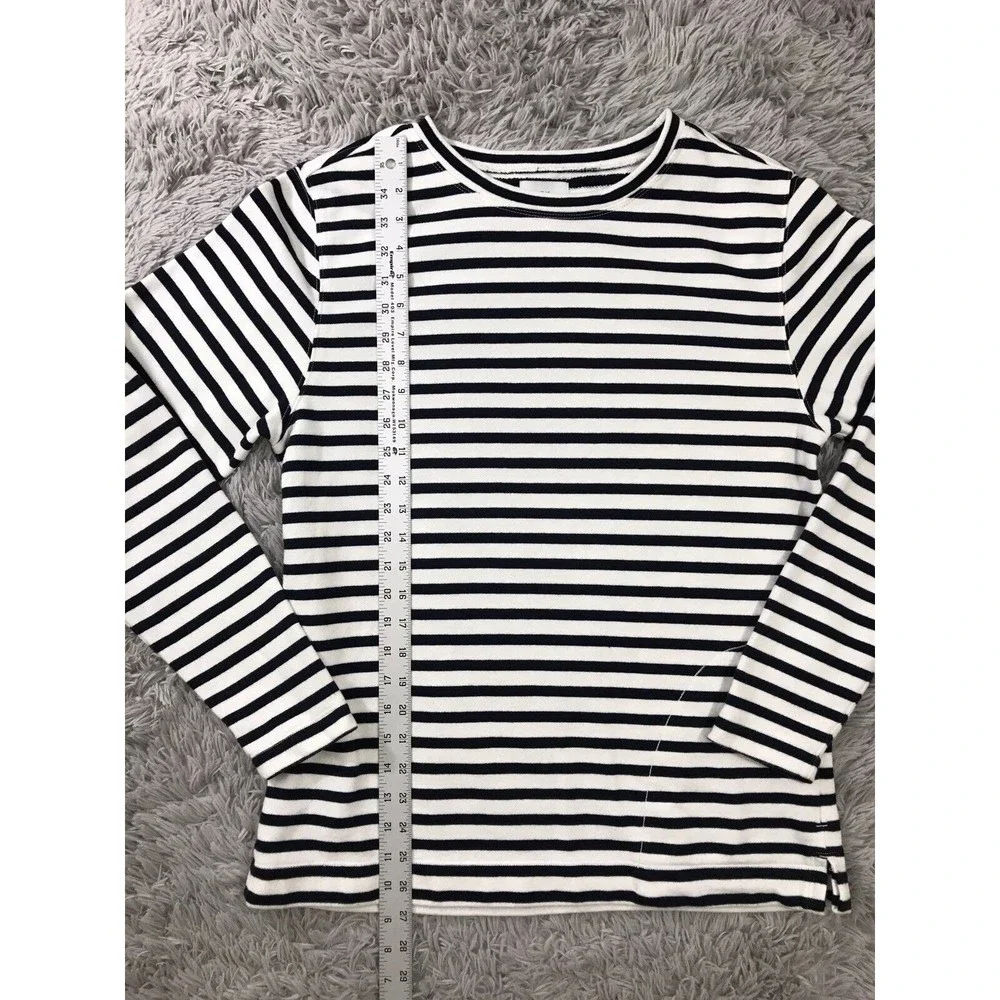 Urban Outfitters Lark &‎ Wolff Sweater Long Sleeve Scoop Neck Red Striped Size M
